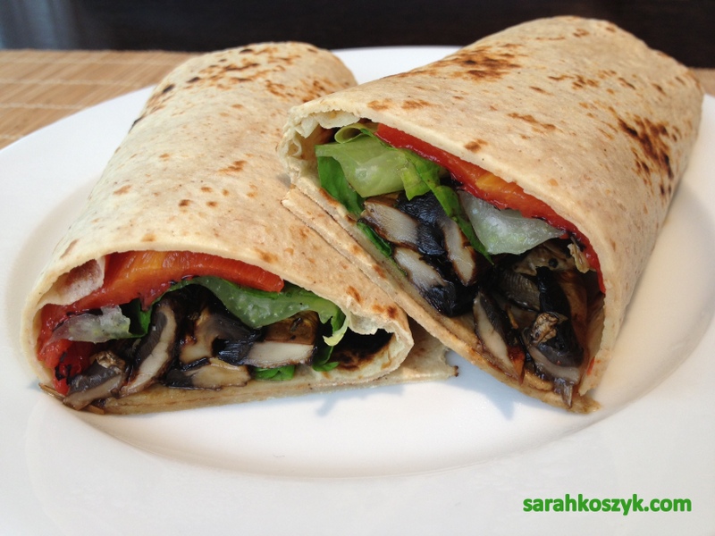 Grilled Portobello Wraps Meatless Monday