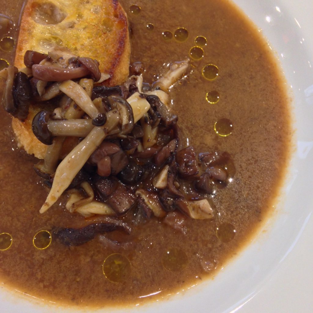 Mixed Mushroom Soup Meatless Monday