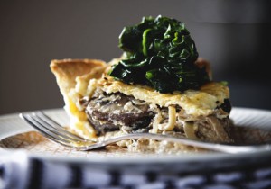 mushroom pie