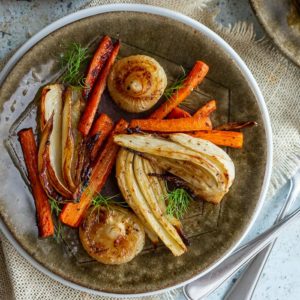 roasted fennel and carrot