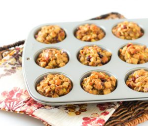 healthy stuffing muffins