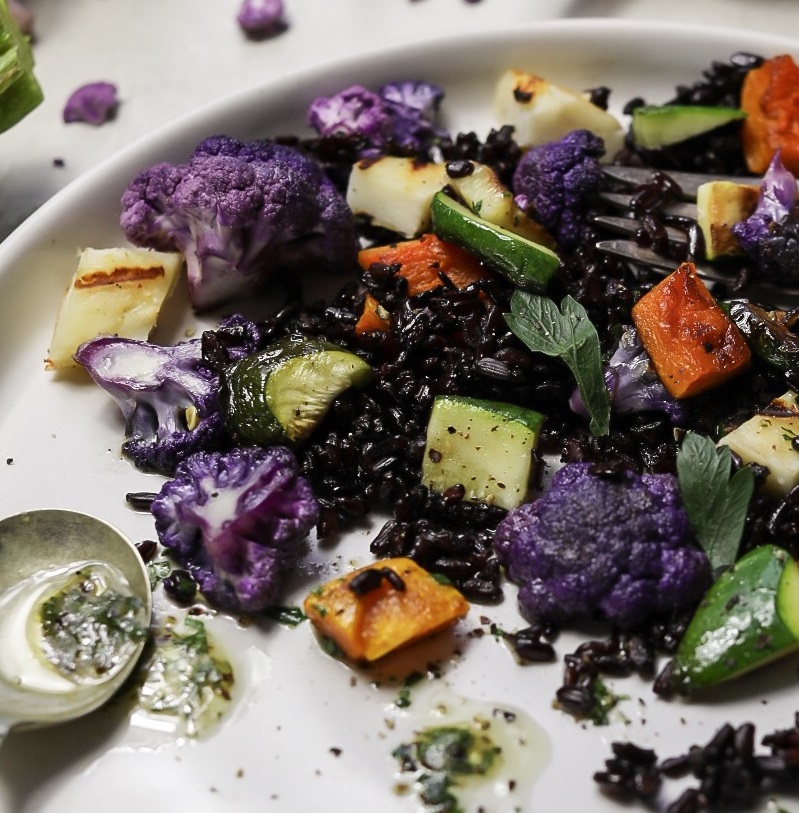 Japonica Rice Salad Meatless Monday