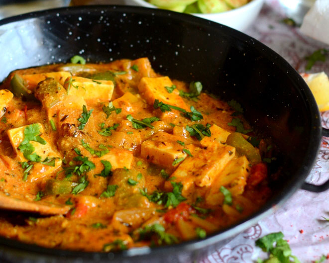 Kadai Paneer Meatless Monday