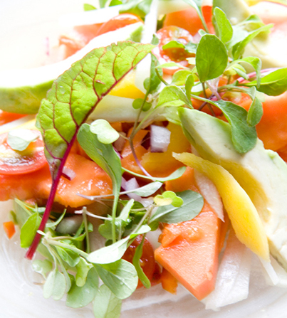 mango chayote sunflower seed salad