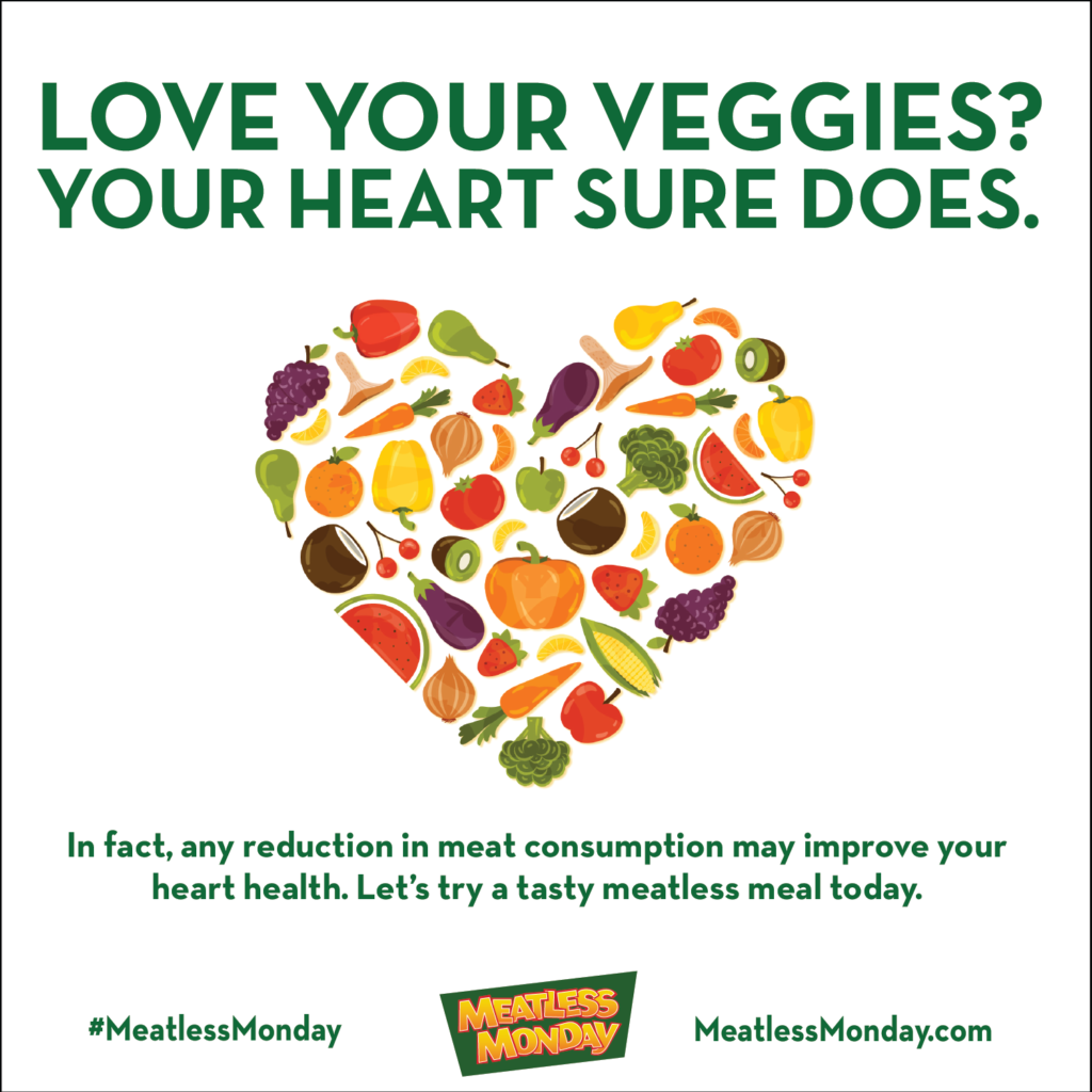 your heart loves veggies
