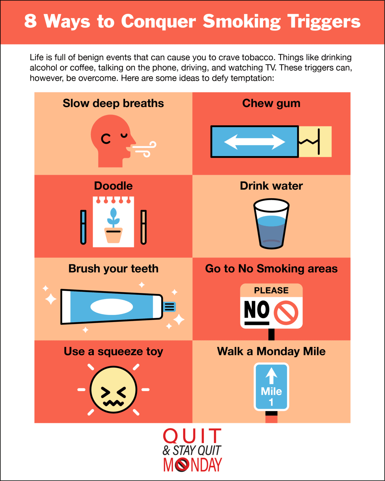 8 Ways to Conquer Mindless Smoking Triggers this Monday