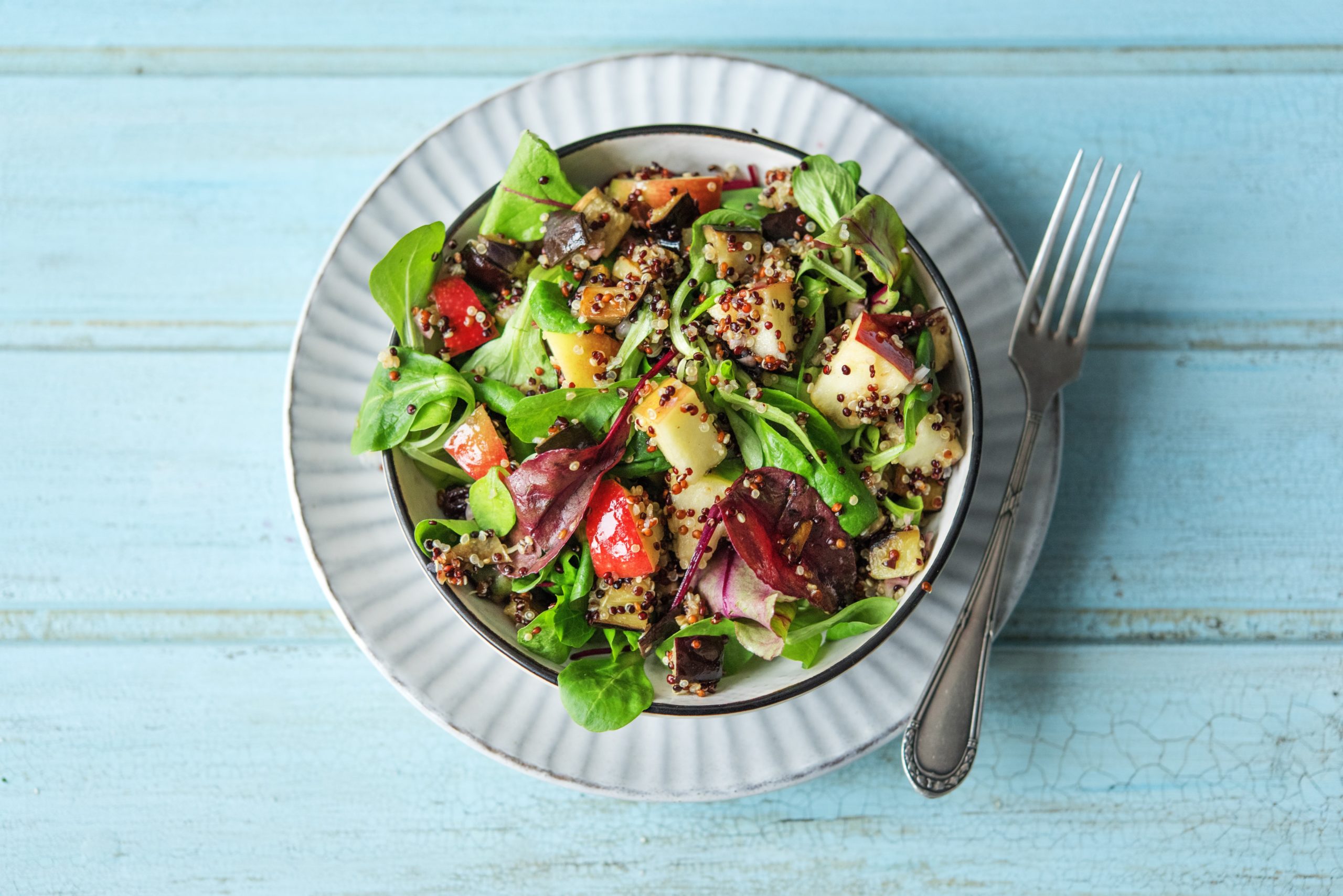 Tri-Color Quinoa Salad - Meatless Monday