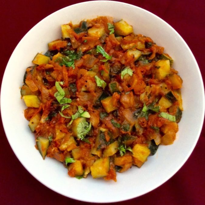 zucchini tomato curry