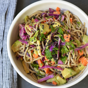 Avocado Soba Salad