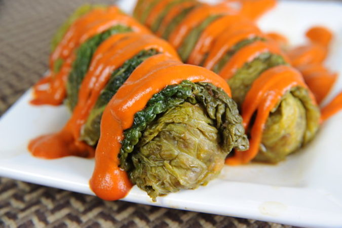 braised cabbage rolls