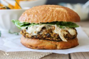 Butternut Squash Apple Burgers - Meatless Monday