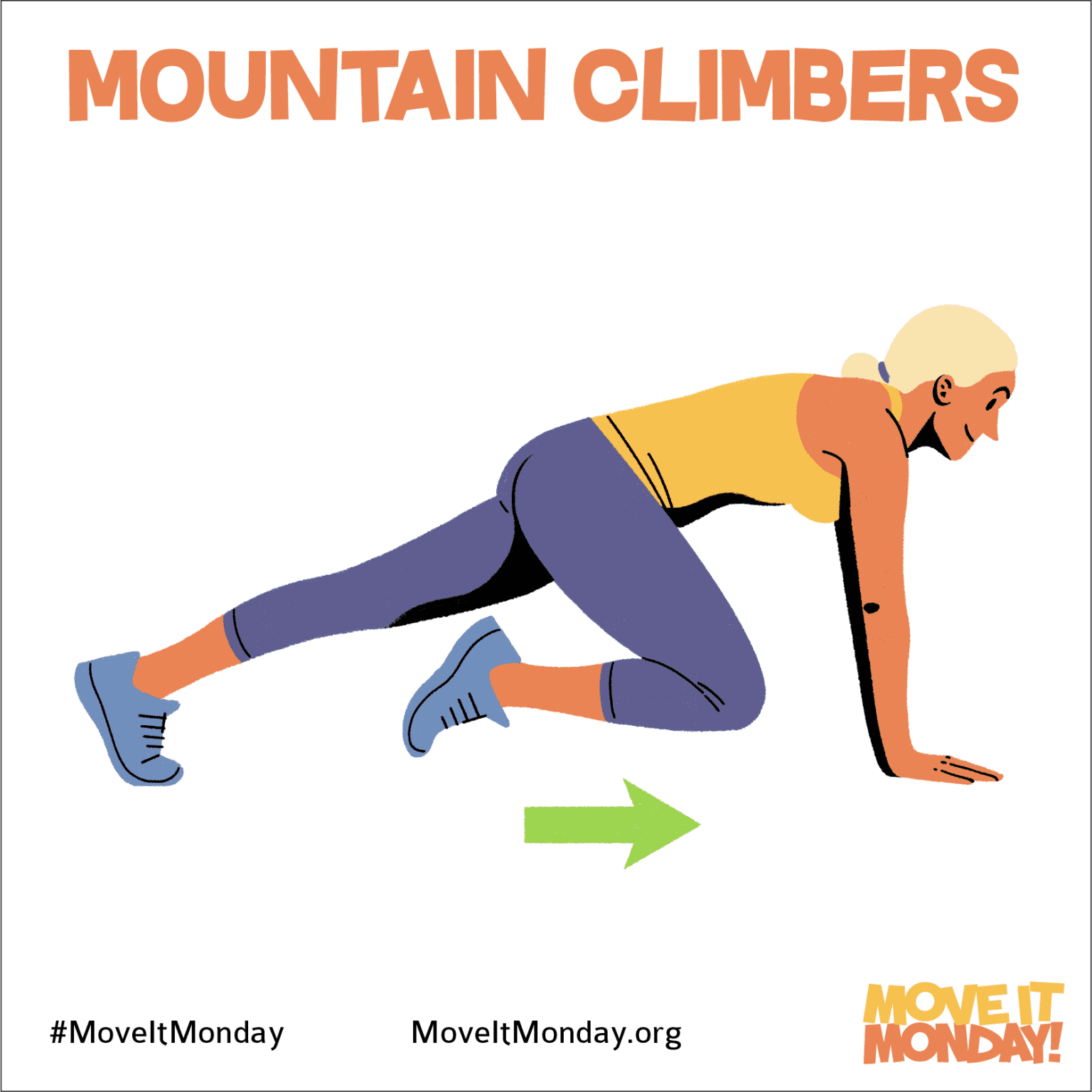 Fitness Challenges Mountain Climbers The Monday Campaigns