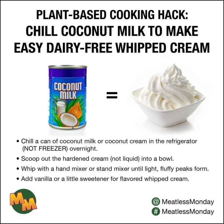 PlantBased Cooking Hack Chill Coconut Milk to Make Easy DairyFree