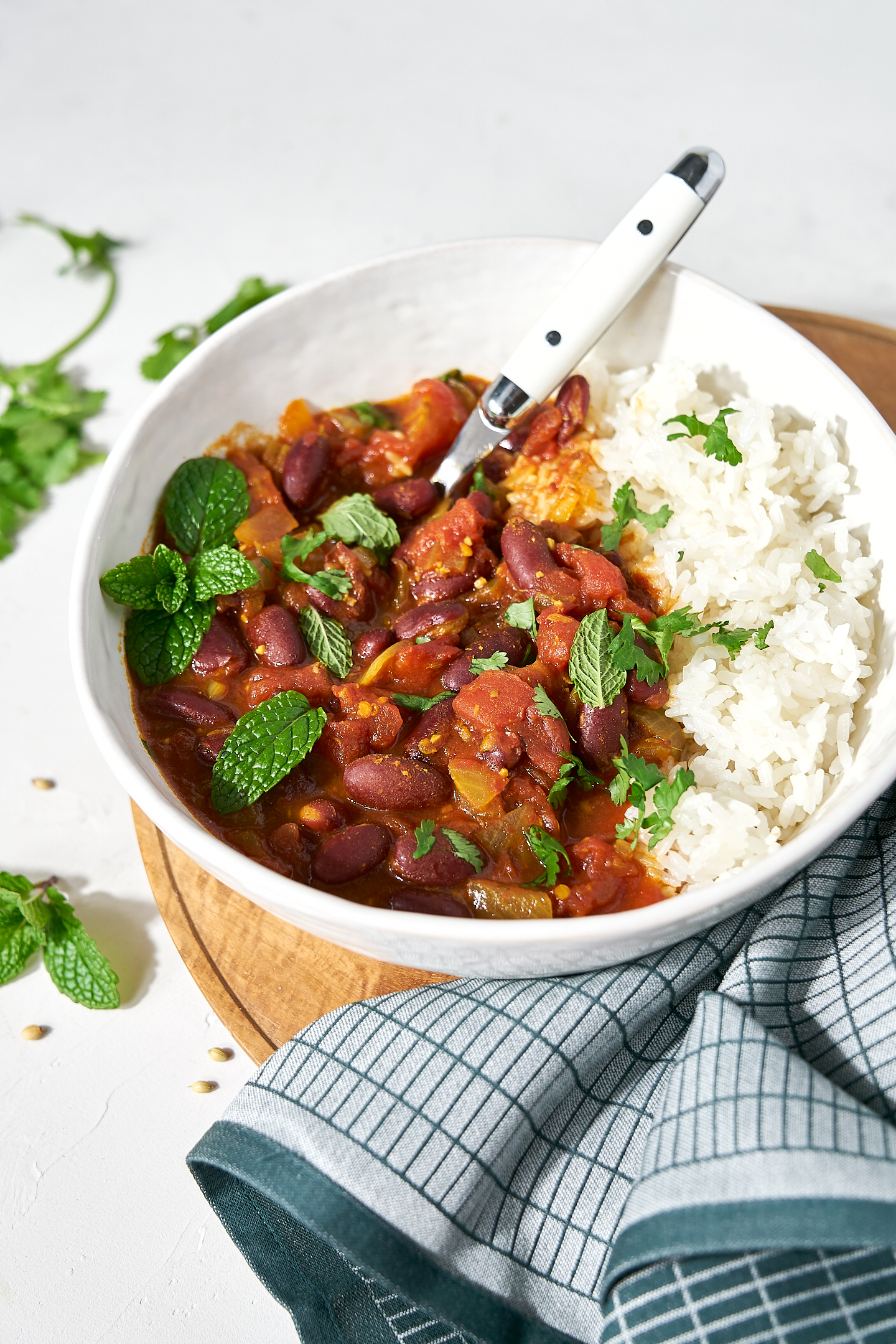 Pantry Staple Spiced Kidney Bean Curry