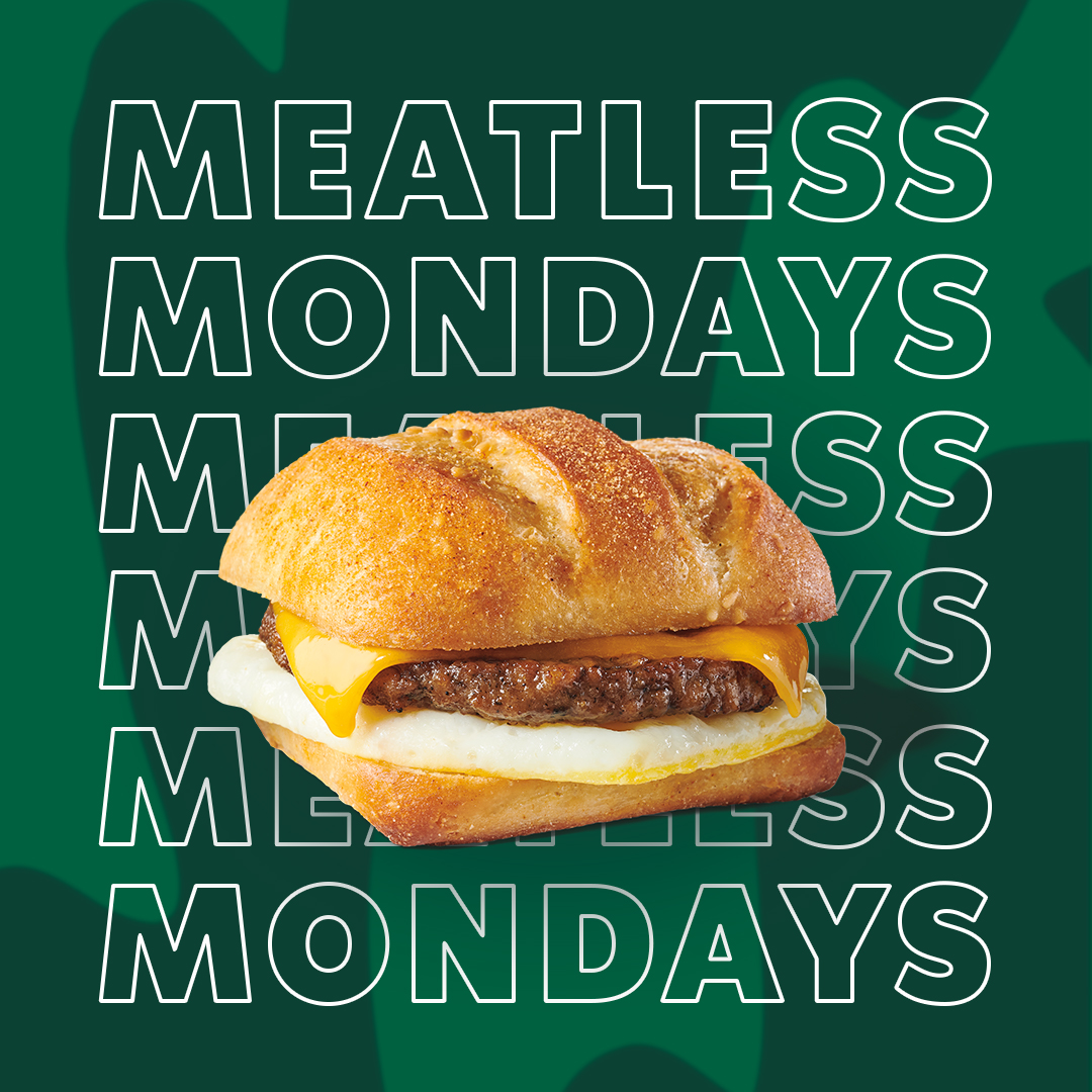 Starbucks Discounts Meatless Meals for Meatless Monday Meatless Monday