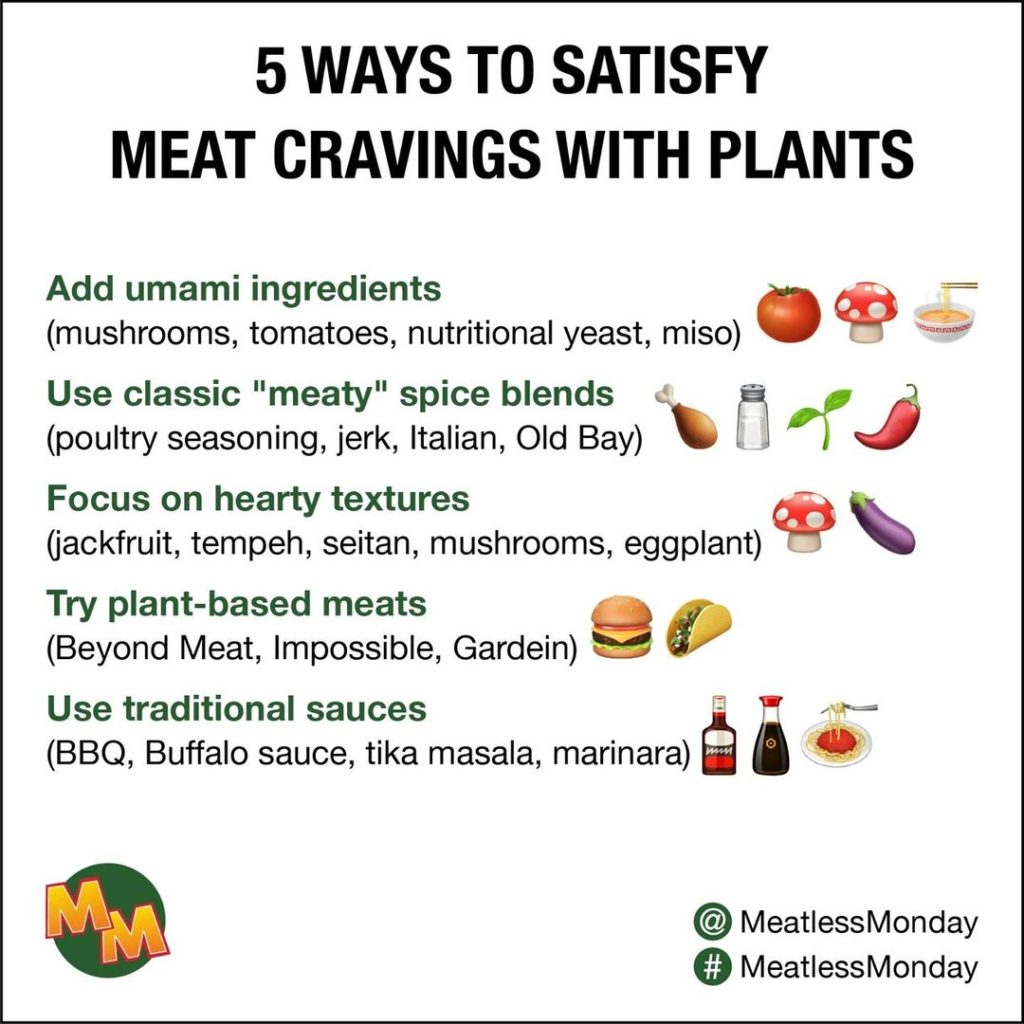 5 Ways to Satisfy Meat Cravings With Plants