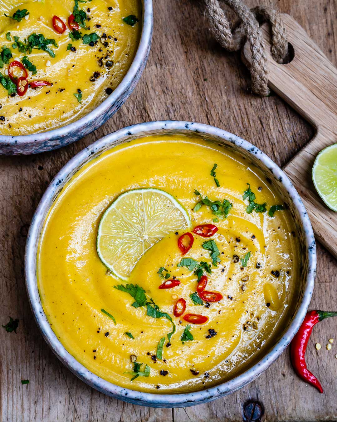 Curried Cauliflower Soup With Coconut Milk