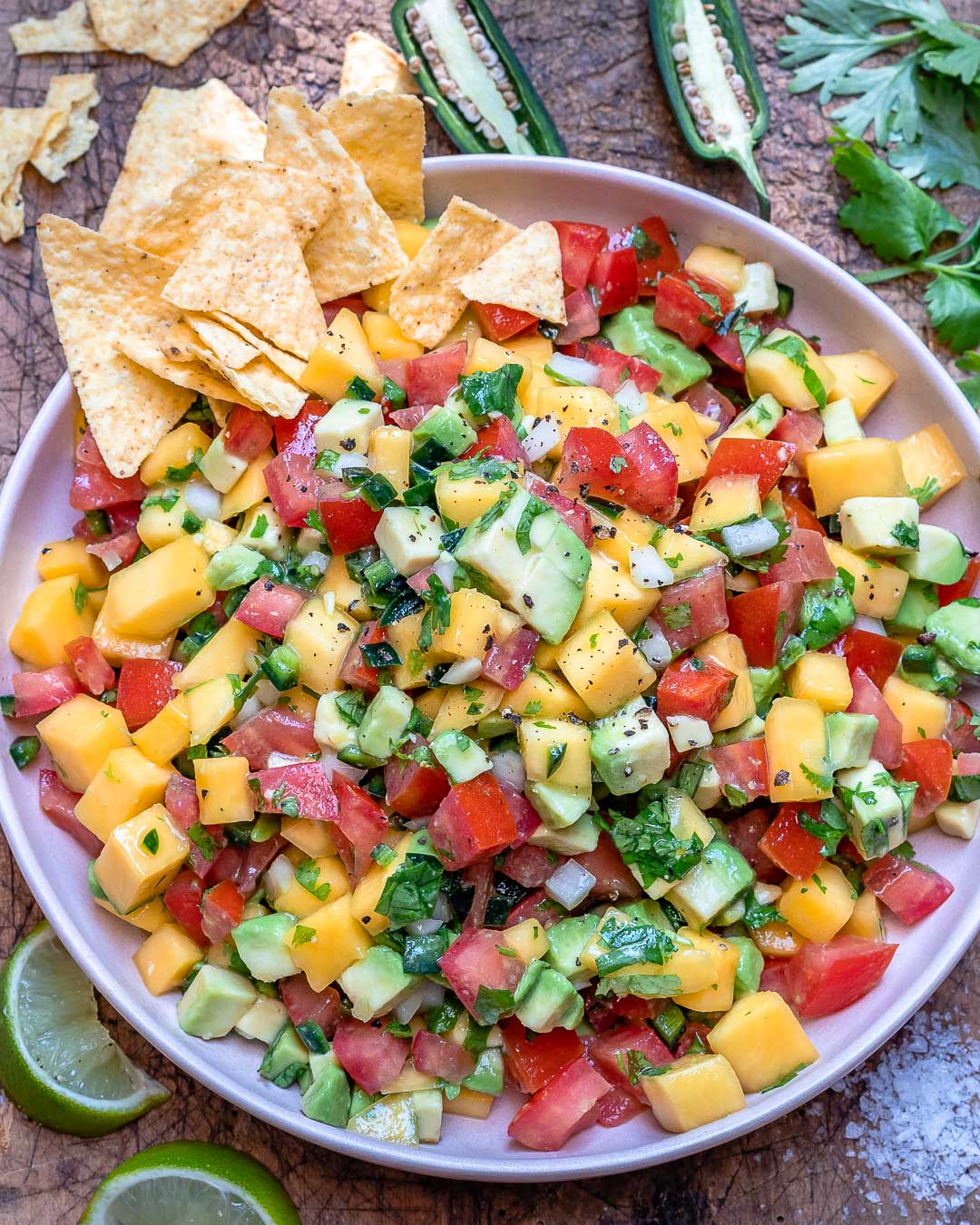 Mango And Avocado Salsa