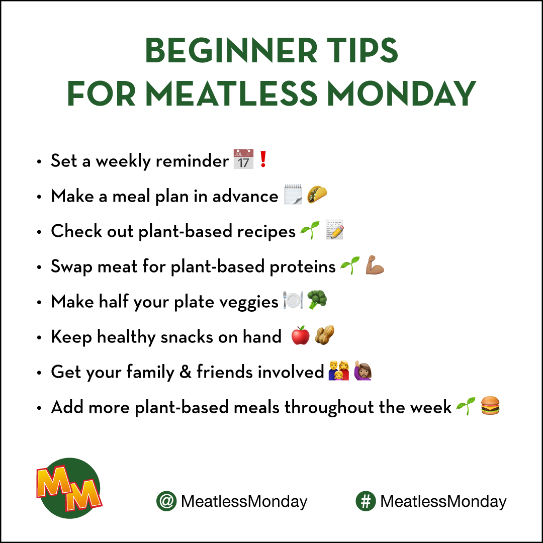 How to Make a Meal Plan for Meatless Monday
